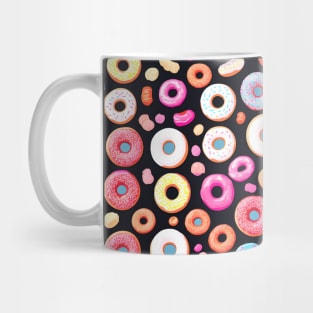 Deliciously Sweet Donut Pattern Design for Doughnut Lovers Mug